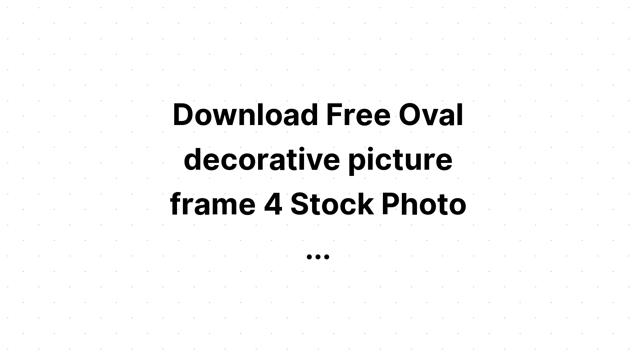 Download Decorative Oval Frames Bundle SVG File